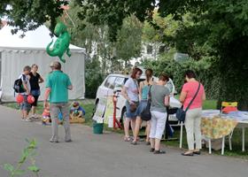 Unser Bioenergie-Stand zum Tag der Sachsen